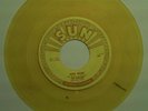 Roy Orbison & The Teen Kings-Ooby Dooby/GoGoGo-Sun 242-Yellow Vinyl
