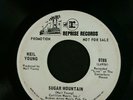 Neil Young PROMO 45 Sugar Mountain b/w Loner VG++ Vinyl 7''