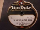 ALL STAR TROUBADOURS Blame It On The Moon/ Harmonica Harry VAN DYKE 81830