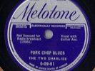 The Two Charlies Melotone 6-09-61 Guitar Blues