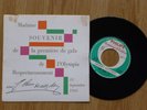 SP Johnny HALLYDAY  Madame Souvenir  21/ 09 / 1961    ORIGINALE