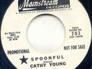 CATHY YOUNG - SPOONFUL - 45 RPM  - 1969 MAINSTREAM RECORDS PROMO VG++ PSYCH