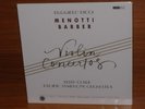 REFERENCE Recordings MENOTTI & BARBER violin RICCI