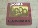 DOORS  L.A. WOMAN LP UK 1st Die-Cut Poly Window + Yellow Inner Psych LA NICE