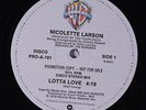 NICOLETTE LARSON: Lotta Love / You Send Me 12 (dj, close to M-) rare Soul