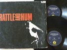 U2 RATTLE AND HUM DOUBLE LP DARK BLUE LABEL GATEFOLD BRAZIL 1990 