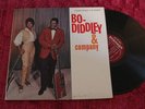 Bo Diddley RARE MONO LP Bo Diddley & Company  on Checker w/Bronstein Cover