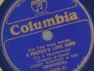 Jimmy Johnson, Porter's Love Song, New Orleans Wildcats BW Columbia 14668 78 rpm