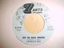 SHIRLEY GEE, KEEP THE MAGIC WORKING/BEHIND THE MAKEUP, 7 ARTS, RARE TEEN ROCKER
