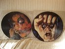 Alice cooper Raise your fist & yell and Contstrictor vinyl picture discs