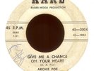 ARCHIE POE on Karl Ohio Country Bop 45 Guitar Breaks Hear