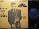 Zoot Sims, Swingin’ With Zoot Sims, Prestige PRLP-117, 10”