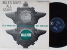 MILES DAVIS Walkin' PRESTIGE LP