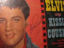 ELVIS PRESLEY AUTOGRAPHED PICTURE SLEEVE WITH 45 RPM OF 