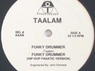 TAALAM Funky Drummer RARE RANDOM RAP 12