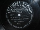 Very Rare 1906 Columbia 78 Coon Song LET IT ALONE (From Abyssinia) Bert Williams