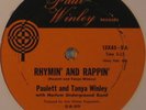 PAULETT & TANYA WINLEY Rhymin' & Rappin' RARE DISCO RAP/BREAKS 12