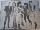 HARLOW ROCK THE BOX RARE PRIVATE HARD ROCK GLAM HAIR METAL w PICTURE SLEEVE 45
