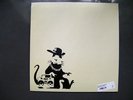  BANKSY 12” DOUBLE SIDED ART COVER
