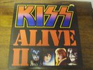 Kiss LP Alive II Casablanca 1st press Translucant red pye pressing 8 pictures