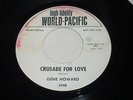 Gene Howard: Crusade For Love / Tragedy 45 - Popcorn - HEAR IT