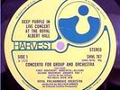 Deep Purple  'CONCERTO GROUP & ORCHESTRA' UK Harvest 1970 NO EMI BOX EX/EX LP