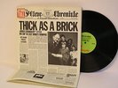 70s Folk Prog Rock JETHRO TULL thick as a brick 1972 UK Newspaper Cover Vinyl LP