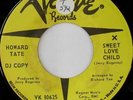 rare Soul 45 HOWARD TATE sweet love child VERVE Hear