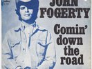 JOHN FOGERTY Comin Down The Road RARE Denmark 45 unique sleeve b/w Ricochet HEAR
