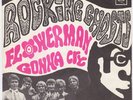 ROCKING GHOSTS Flowerman SUPERB RARE danish psych 45 mod UNCOMPED Fading Yellow