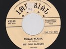 Rare '54 Blues LIL' SON JACKSON Sugar Mama/Messin' Up IMPERIAL 5339 Hear BOTH