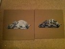 ROA Year of the Rabbit AI Records superb print cover 4 pictures, rare as Banksy