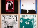 4x Vinyl: THE SISTERS OF MERCY - Black Moon / Hard Reign / Kill The Lights / I..