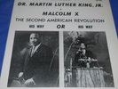DR. MATIN LUTHER KING JR & MALCOLM X   Record Album