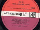 CROSBY STILLS NASH AND YOUNG deja vu LP 10 track gatefold sleeve orange/plum lab