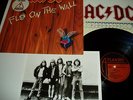 UK ATLANTIC-  AC /DC-FLY ON THE WALL- LP+ press insert/ tour dates/ promo photo