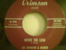 LEE ANDREWS AND HEARTS NEVER THE LESS A NORTHERN SOUL CLASSIC