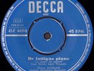 Léo Férré et Boris Vian - versions Suédoises - Rare 45T Suéde 1956