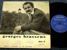 Georges Brassens - Rare 25cm Hollande - 1956
