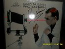 gary numan photograph withdrawn german inport sined by gary