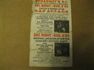 RARE ORIGINAL OLD SCHOOL HIP HOP POSTER