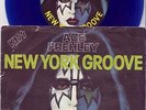 ACE FREHLEY NEW YORK GROOVE / SNOW BLIND  KISS BLUE VINYL
