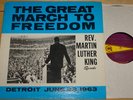 MARTIN LUTHER KING   GREAT MARCH TO FREEDOM   MOTOWN GORDY USA LP 1965