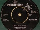 EXTREMLY RARE BEATLES JUST SEVENTEEN ORIG SOUTH AFRICAN 45 1963