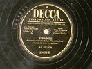 78 RPM Al Jolson April Showers / Swanee DECCA #23470-A