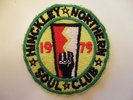 NORTHERN SOUL PATCH - HINCKLEY NORTHERN SOUL CLUB