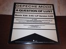 DEPECHE MODE.A QUESTION OF LUST. REMIX. RARE PROMO.PRO-A-2504. MINT CONDITION.