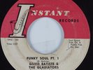 Funk 45 DAVID BATISTE & GLADIATORS Funky Soul INSTANT HEAR