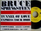 Bruce Springsteen Spanish promo TOUR 1988 Tunnel of love yellow label
