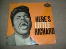 HERE,S LITTLE RICHARD-ORIGINAL UK LONDON HAC 2055 LP WITH FLIPBACK SLEEVE